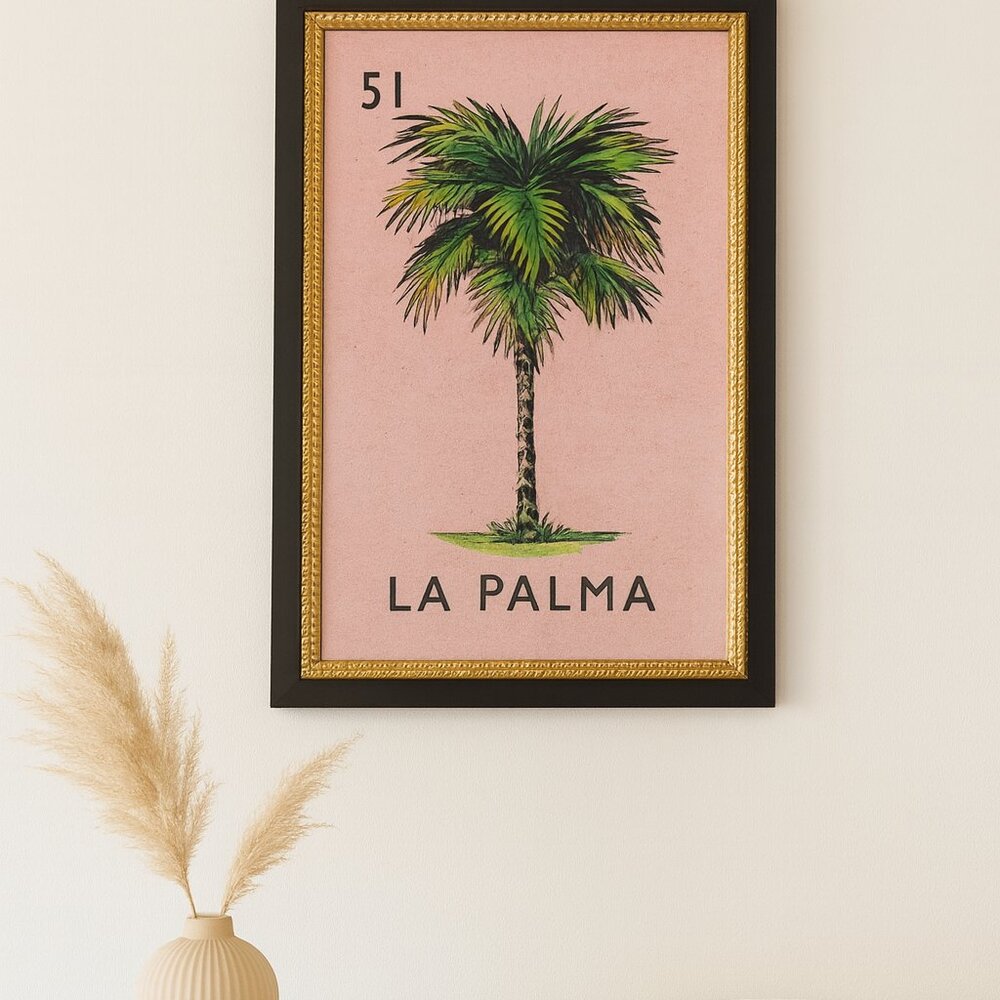 Sapna Shah La Palma 12x18 Art Print Coastal Tropical Wall Decor